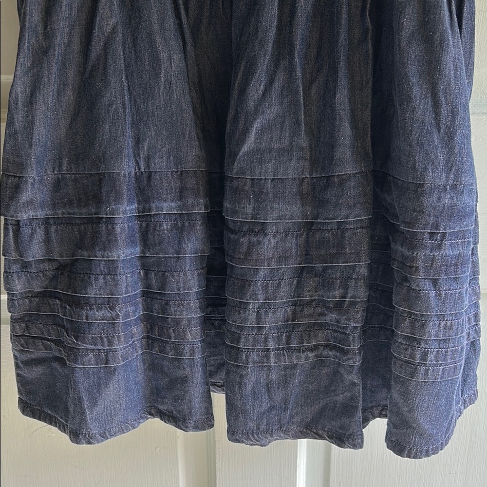 En Saison Denim Blue Long Sleeve Dress - Picture 6 of 6